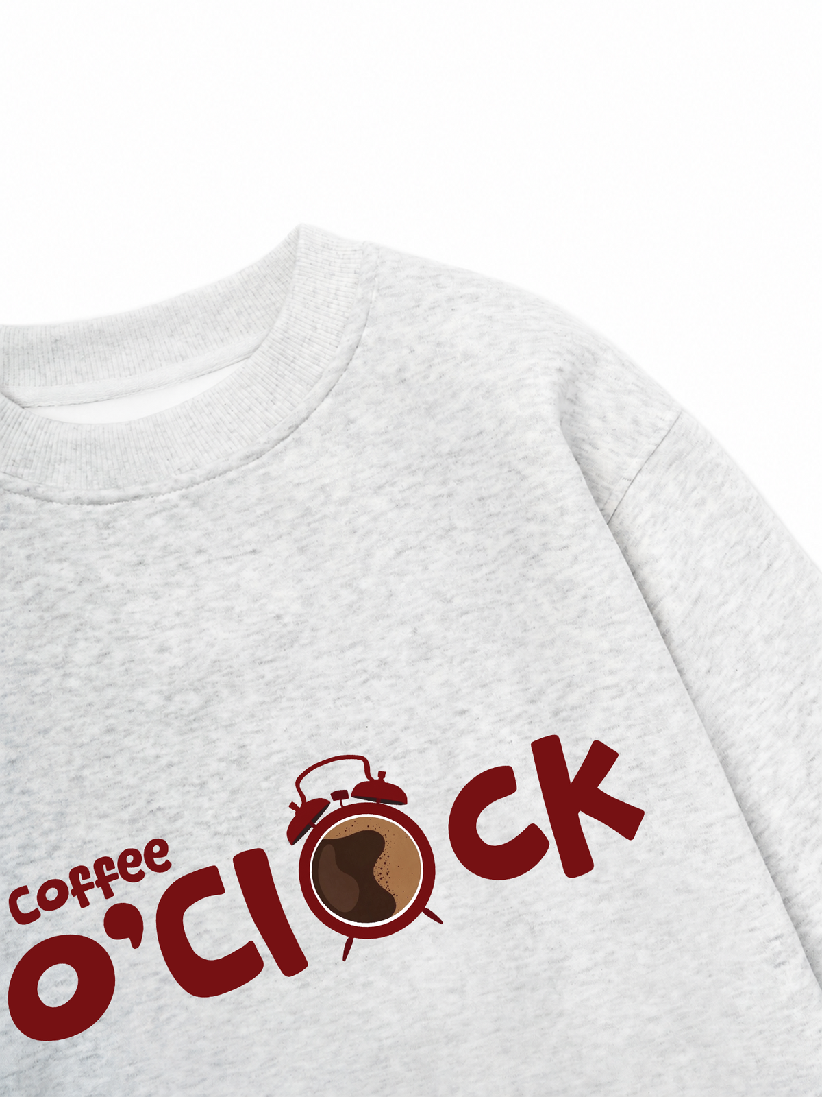 Áo Sweater Nỉ Hai Da Coffee O'clock