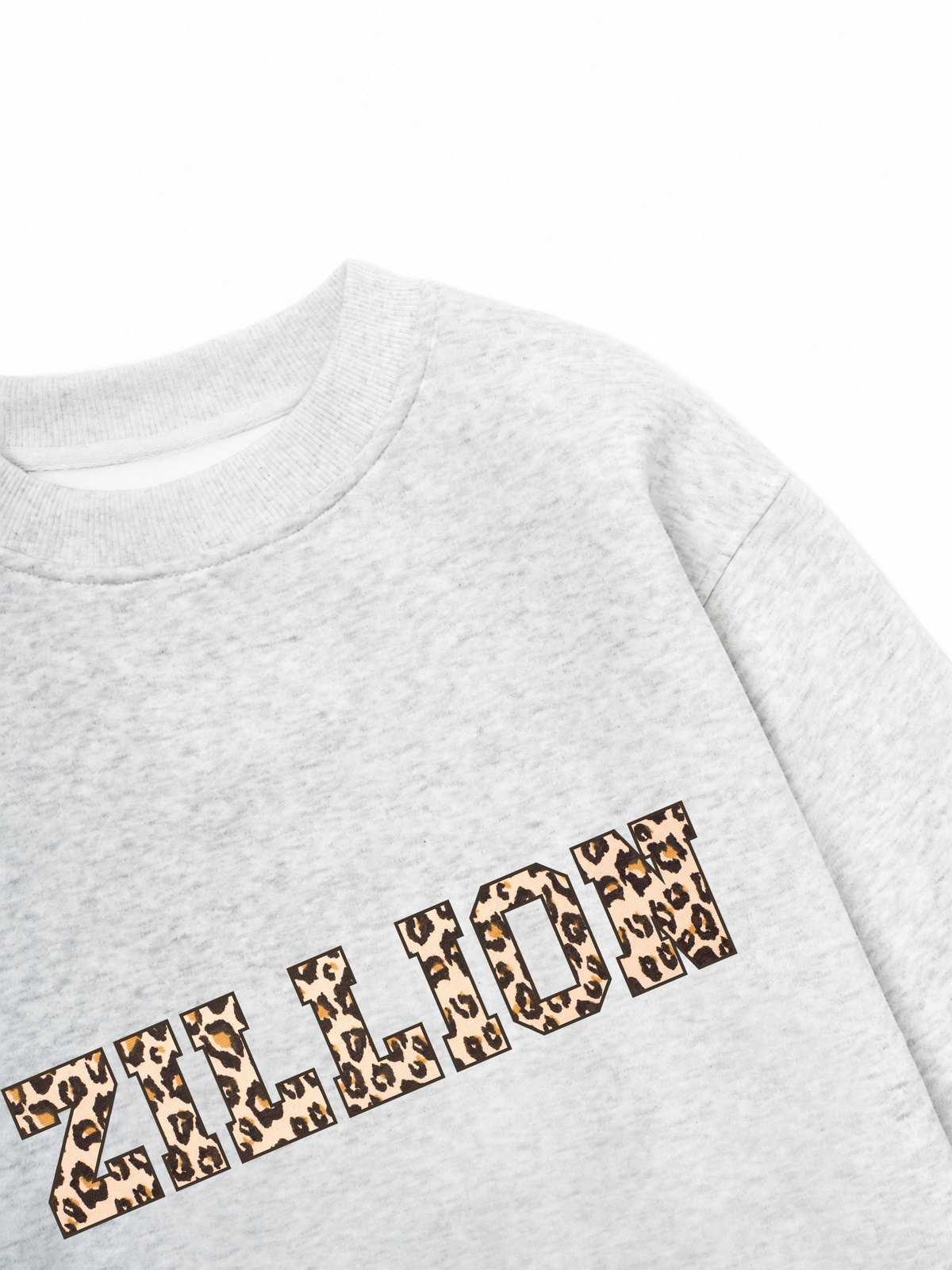 Áo Sweater Nỉ Hai Da Zillion Leopard