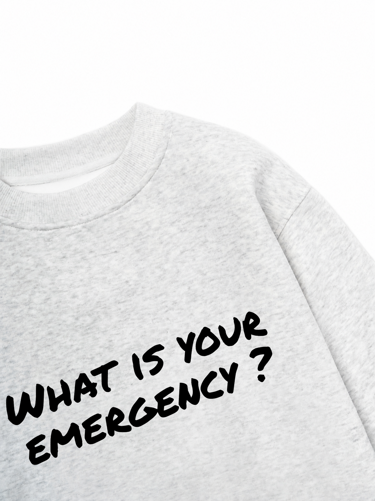 Áo Sweater Nỉ Hai Da Car What Is Your Emergency