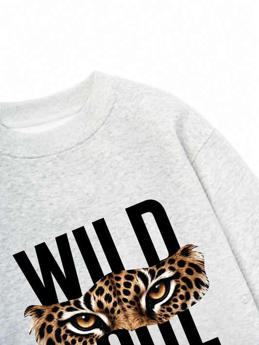 Áo Sweater Nỉ Hai Da Wild Soul Will Never Die