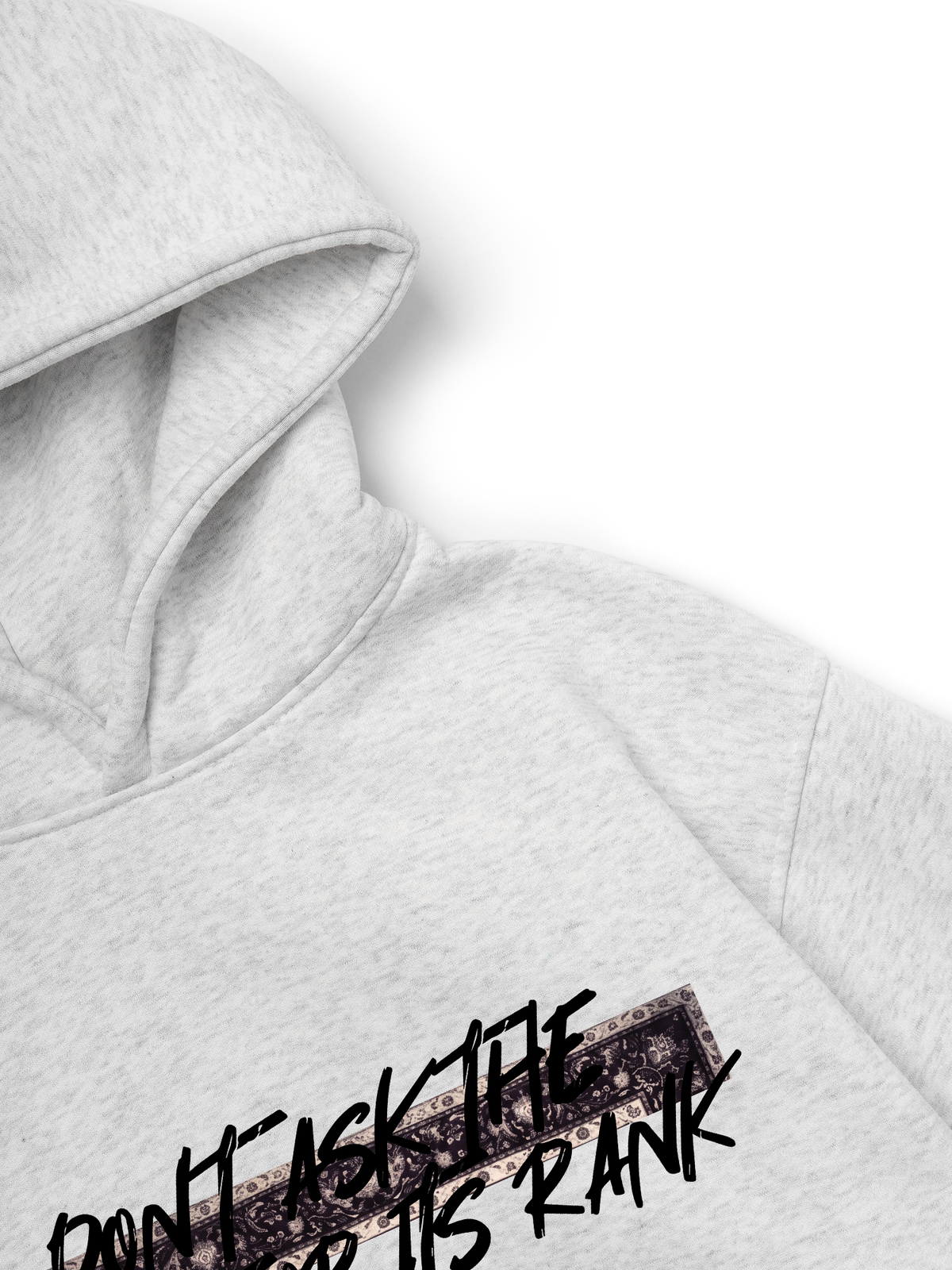 Áo Hoodie Nỉ Hai Da Don't Ask The Car For Its Rank