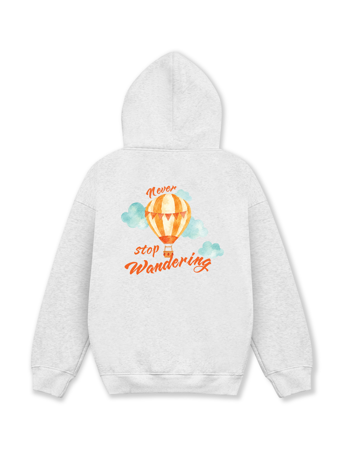 Áo Hoodie Nỉ Hai Da Never Stop Wandering