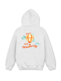 Áo Hoodie Nỉ Hai Da Never Stop Wandering