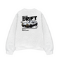Áo Sweater Nỉ Hai Da Car Drift