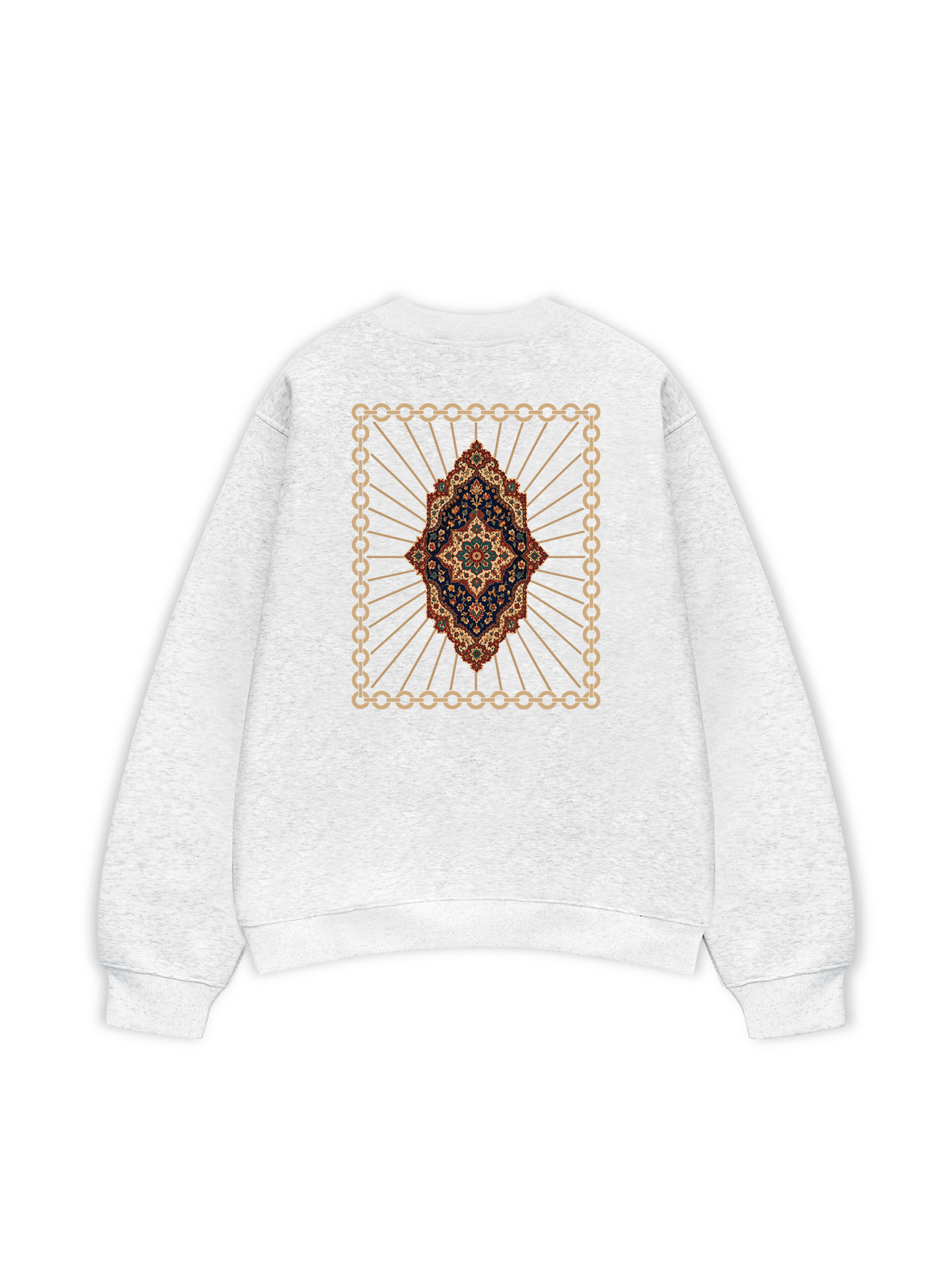 Áo Sweater Nỉ Hai Da Persian Pattern