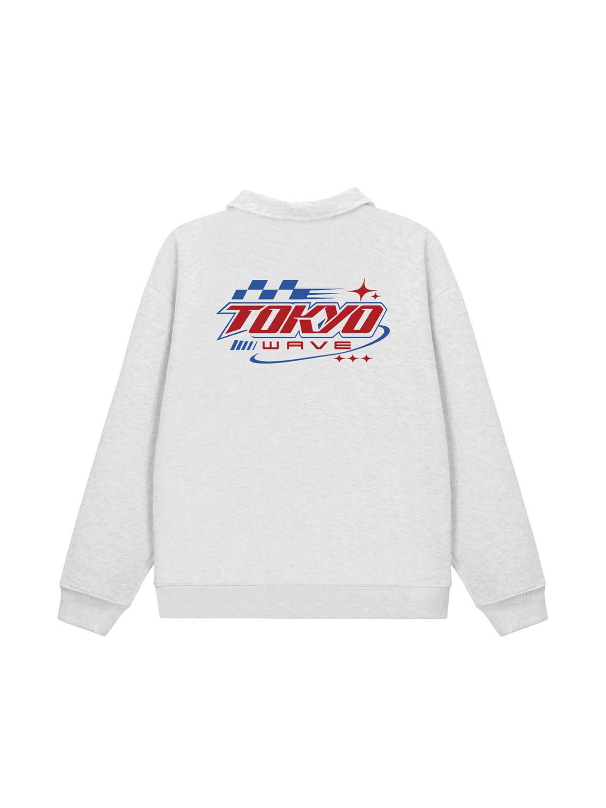 Áo Sweater Polo Nỉ Hai Da Tokyo Wave