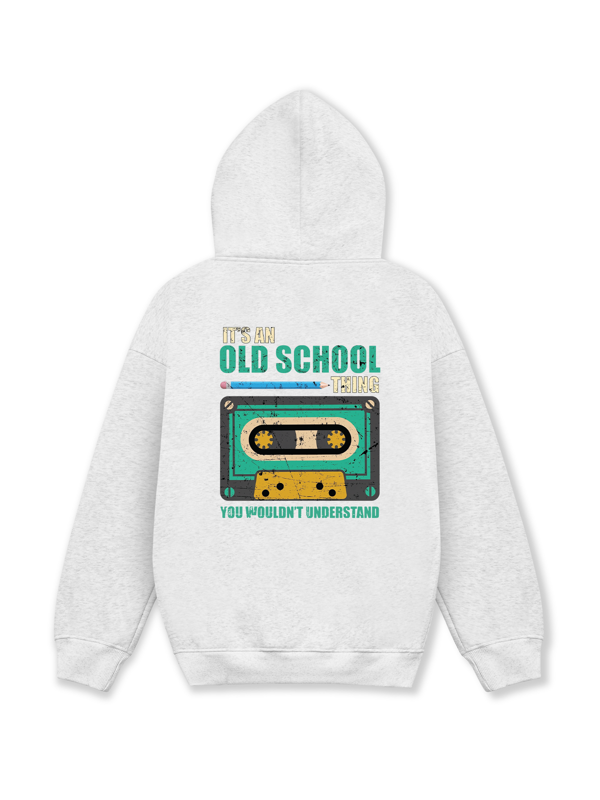 Áo Hoodie Nỉ Hai Da Its An Old School
