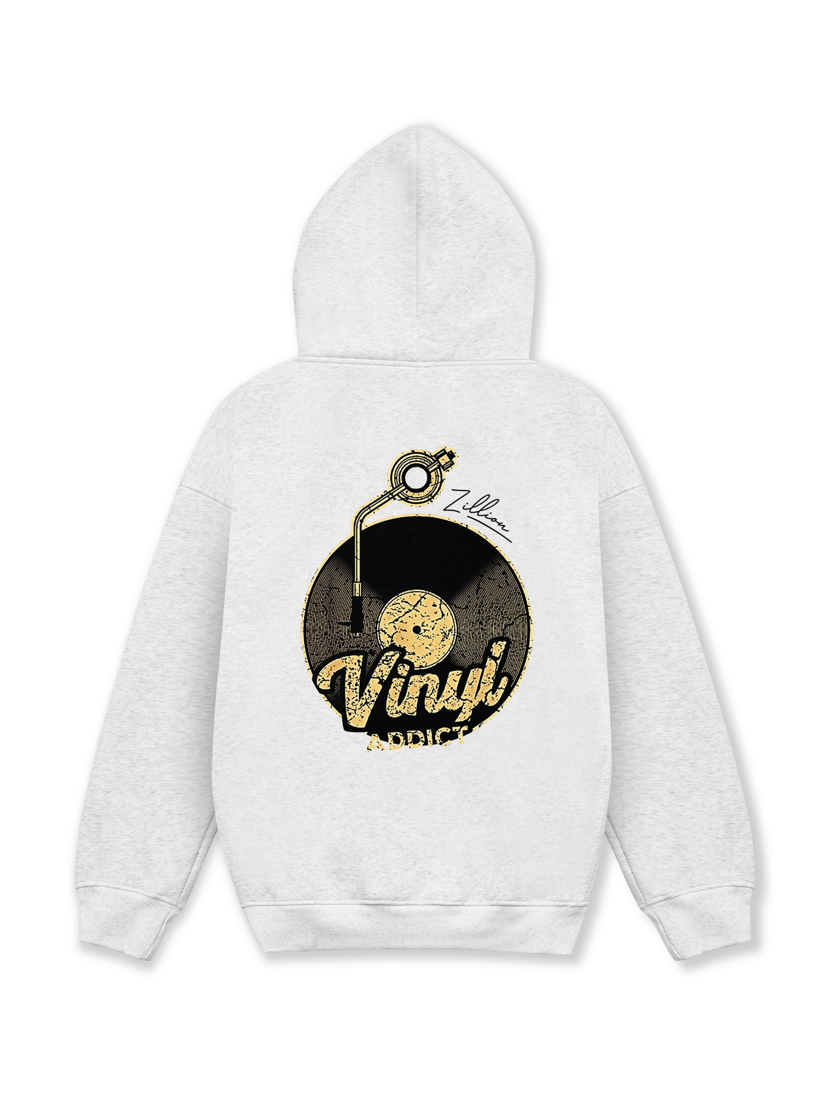 Áo Hoodie Nỉ Hai Da Zillion Vinyl