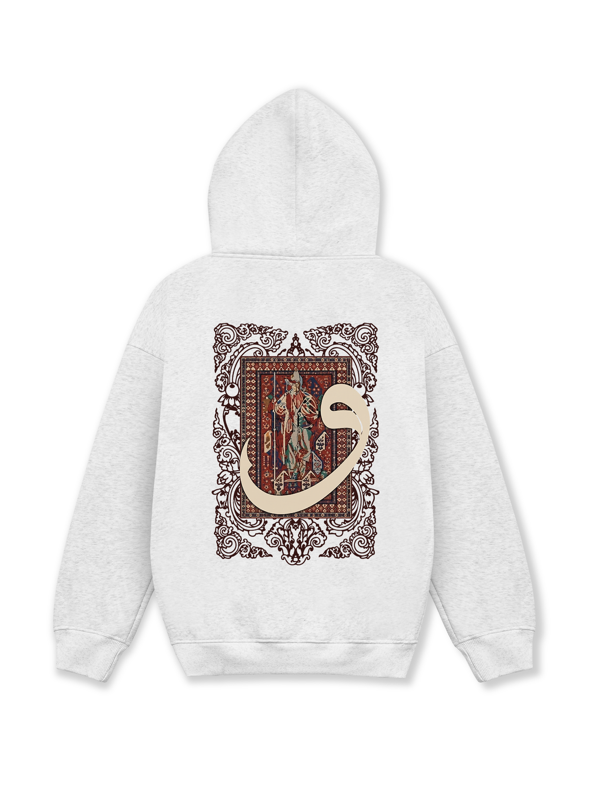 Áo Hoodie Nỉ Hai Da The Arabic Letter