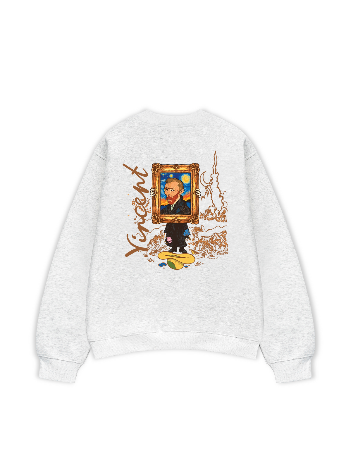 Áo Sweater Nỉ Hai Da Vincent's World