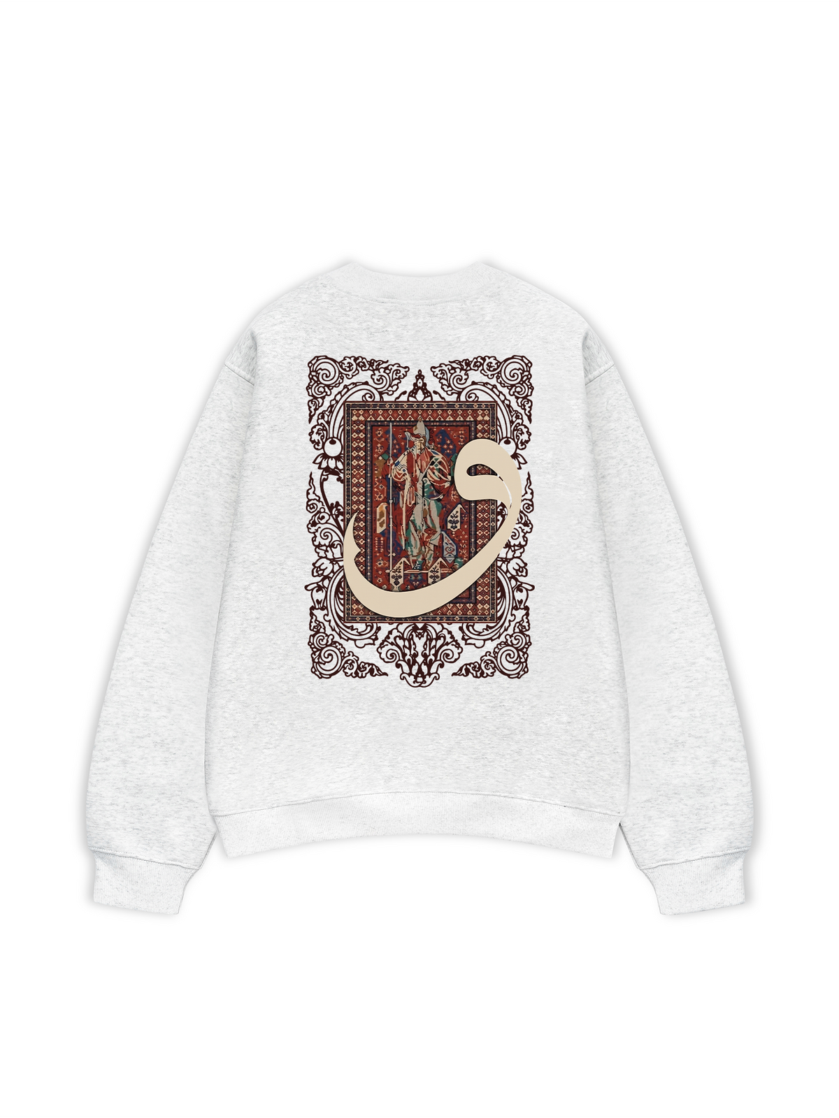 Áo Sweater Nỉ Hai Da The Arabic Letter