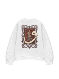 Áo Sweater Nỉ Hai Da The Arabic Letter
