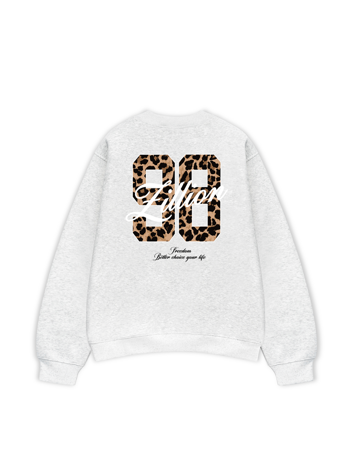 Áo Sweater Nỉ Hai Da Zillion Leopard 98