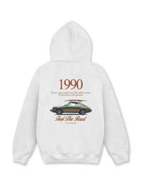 Áo Hoodie Nỉ Hai Da Car Feel The Road