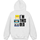 Áo Hoodie Nỉ Hai Da I'm This Old