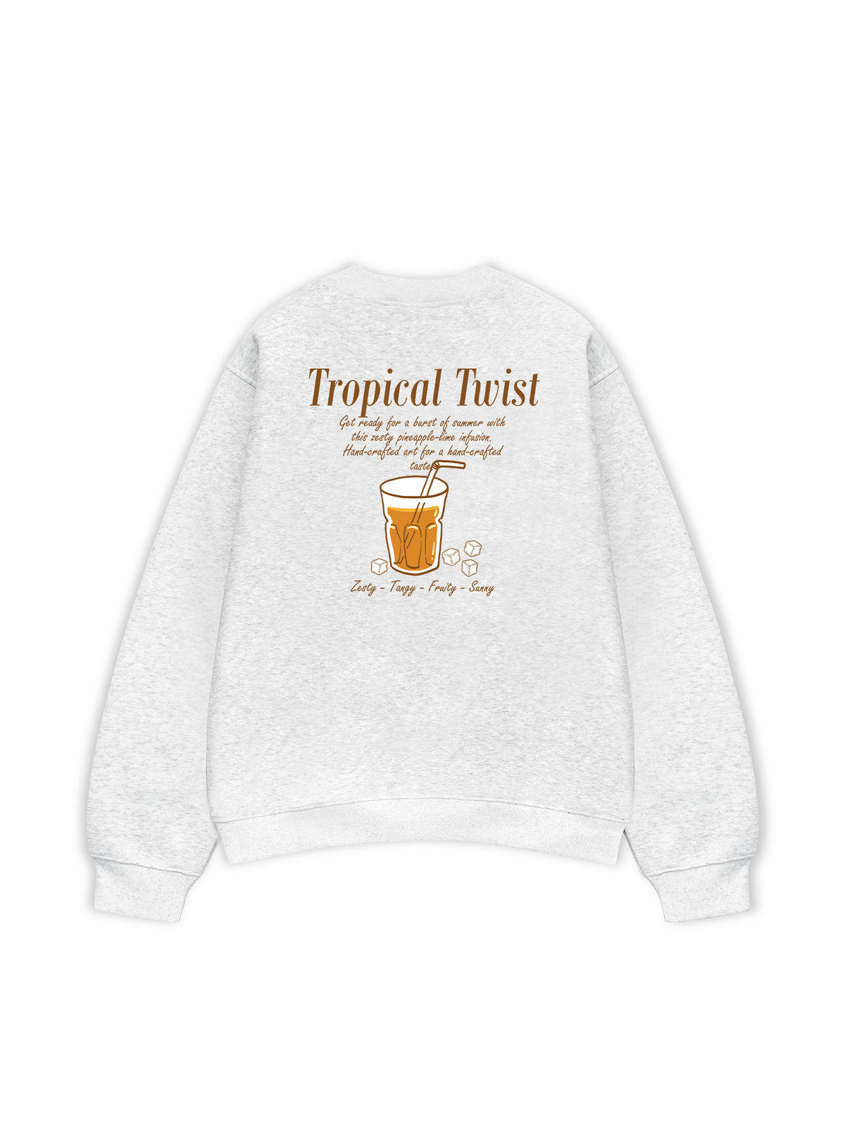 Áo Sweater Nỉ Hai Da Tropical Twist