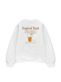 Áo Sweater Nỉ Hai Da Tropical Twist