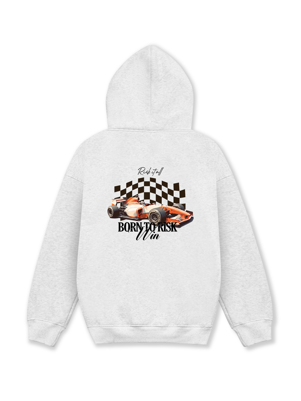 Áo Hoodie Nỉ Hai Da Car Born To Risk Win