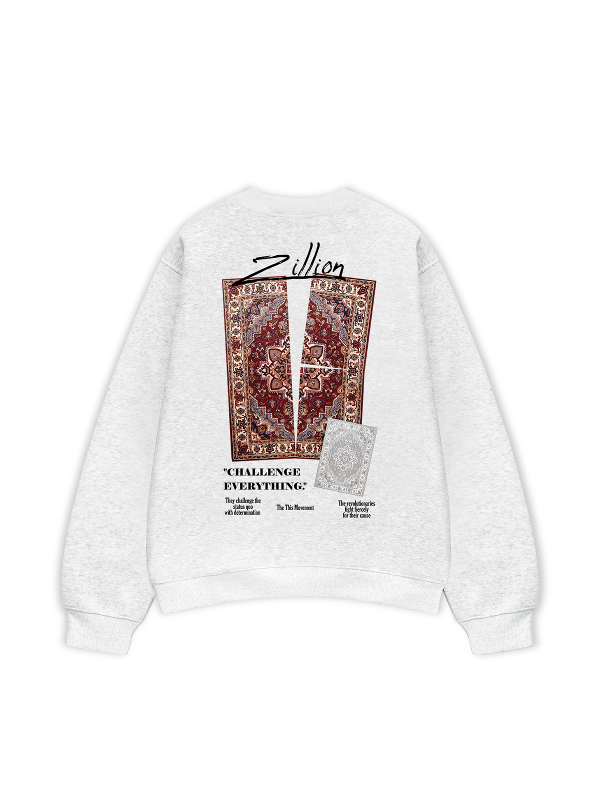 Áo Sweater Nỉ Hai Da Hidden Meaning Challege Everything