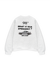 Áo Sweater Nỉ Hai Da Car What Is Your Emergency