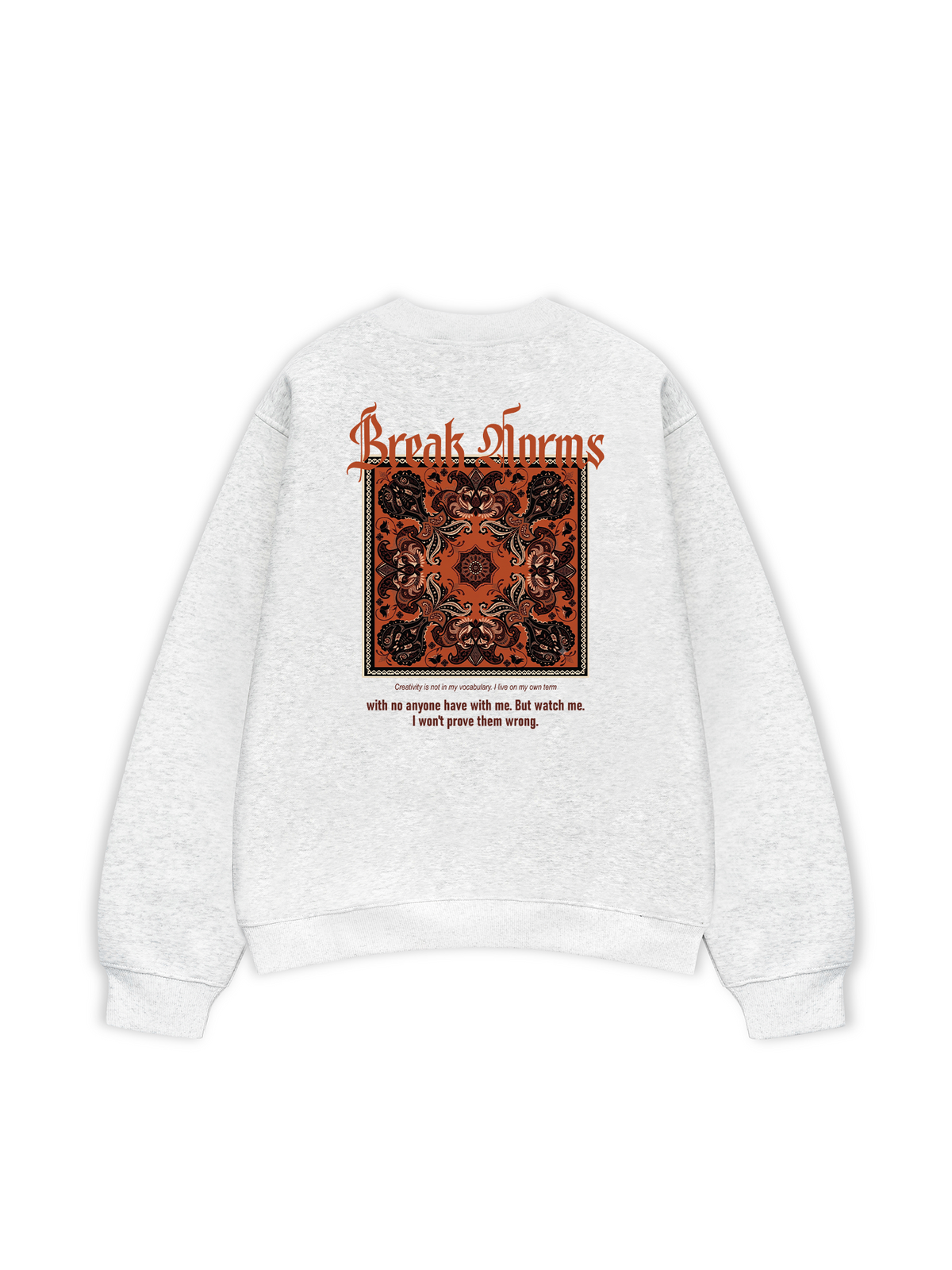 Áo Sweater Nỉ Hai Da Break Norms