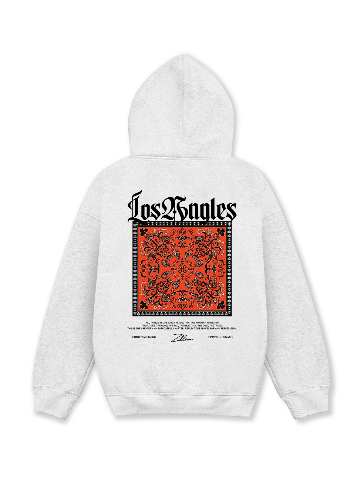 Áo Hoodie Nỉ Hai Da Los Angeles