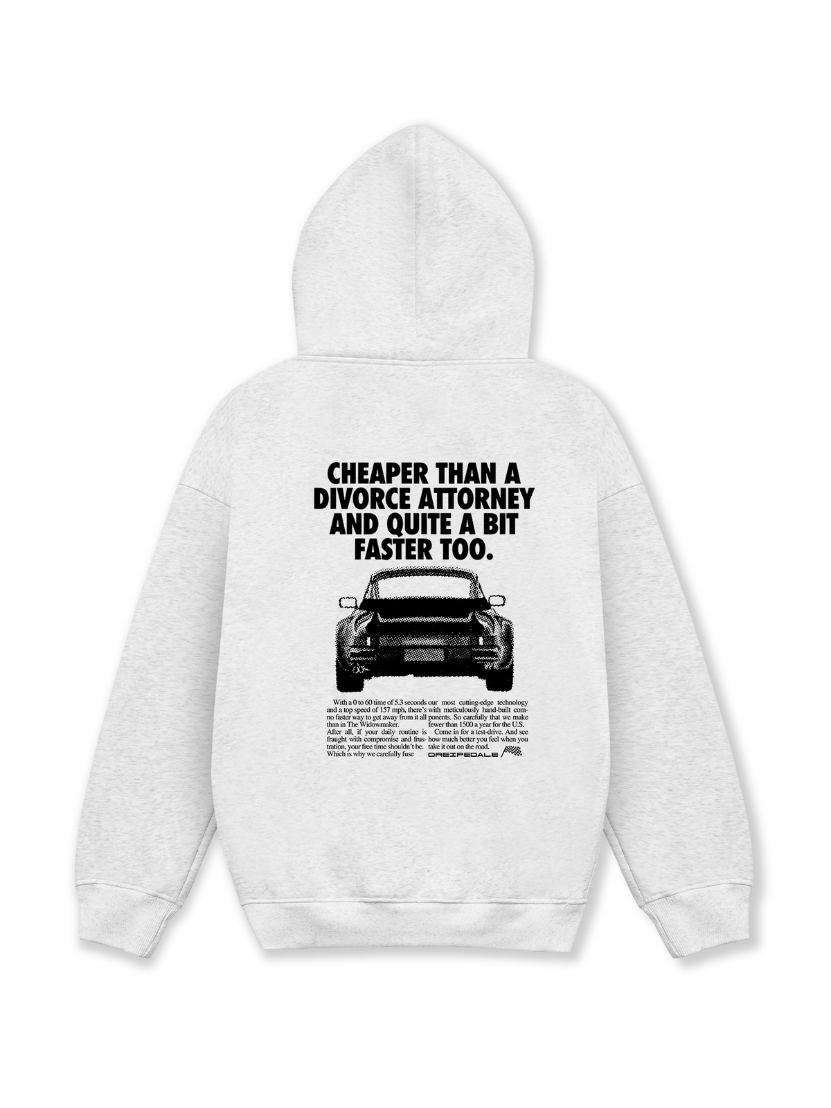Áo Hoodie Nỉ Hai Da Car Drei Pedale