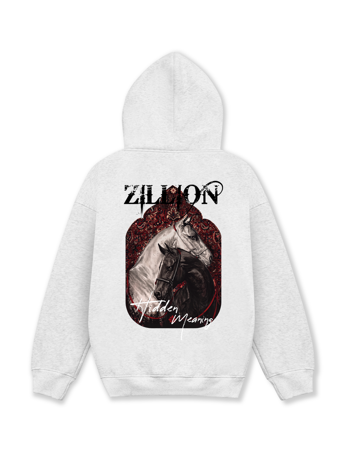 Áo Hoodie Nỉ Hai Da Zillion Hidden Meaning