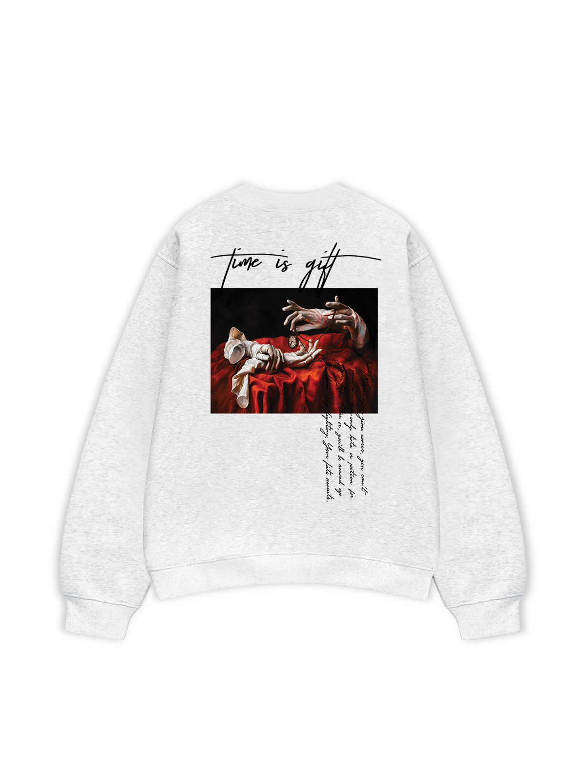 Áo Sweater Nỉ Hai Da Time To Gift