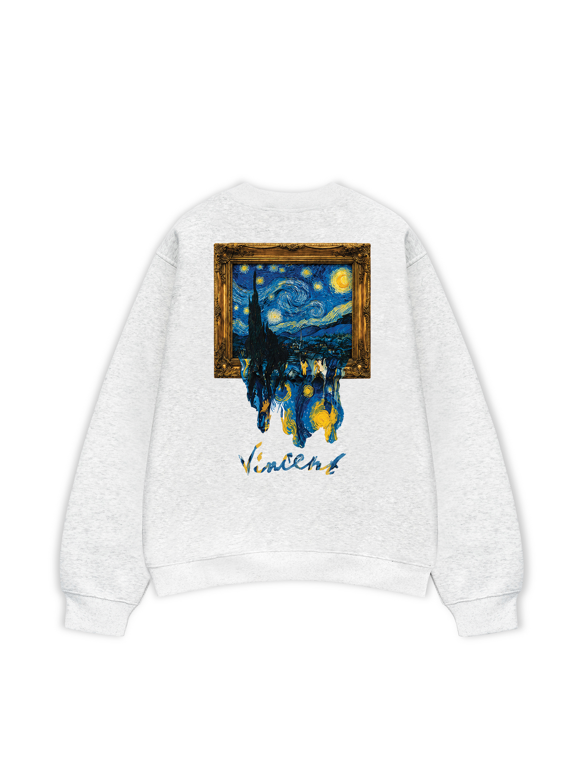 Áo Sweater Nỉ Hai Da Vincent