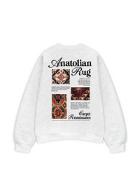 Áo Sweater Nỉ Hai Da Anatolian Rug