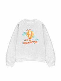 Áo Sweater Nỉ Hai Da Never Stop Wandering