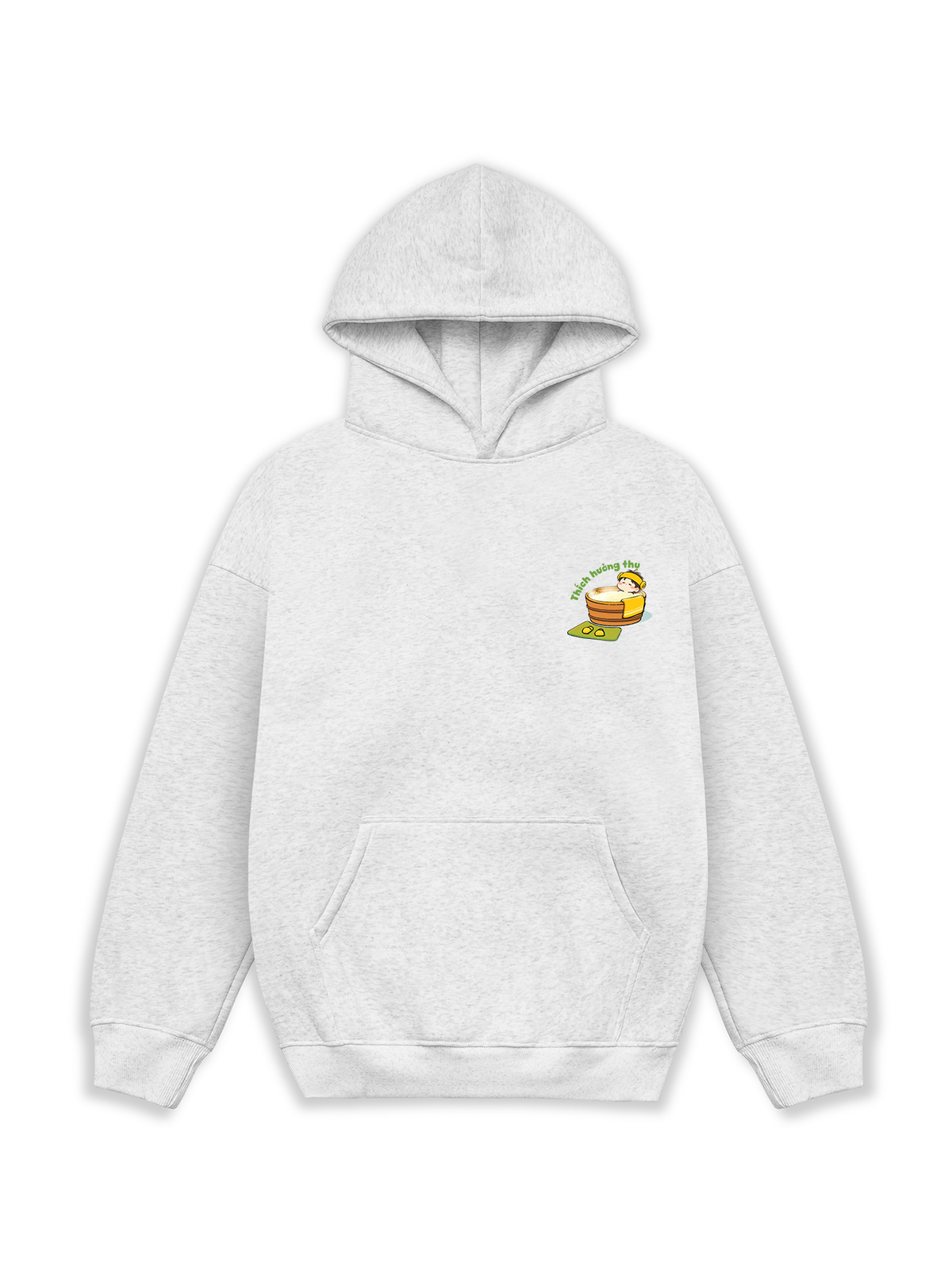 Áo Hoodie Nỉ Hai Da Thích Hưởng Thụ