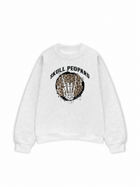 Áo Sweater Nỉ Hai Da Skull Leopard