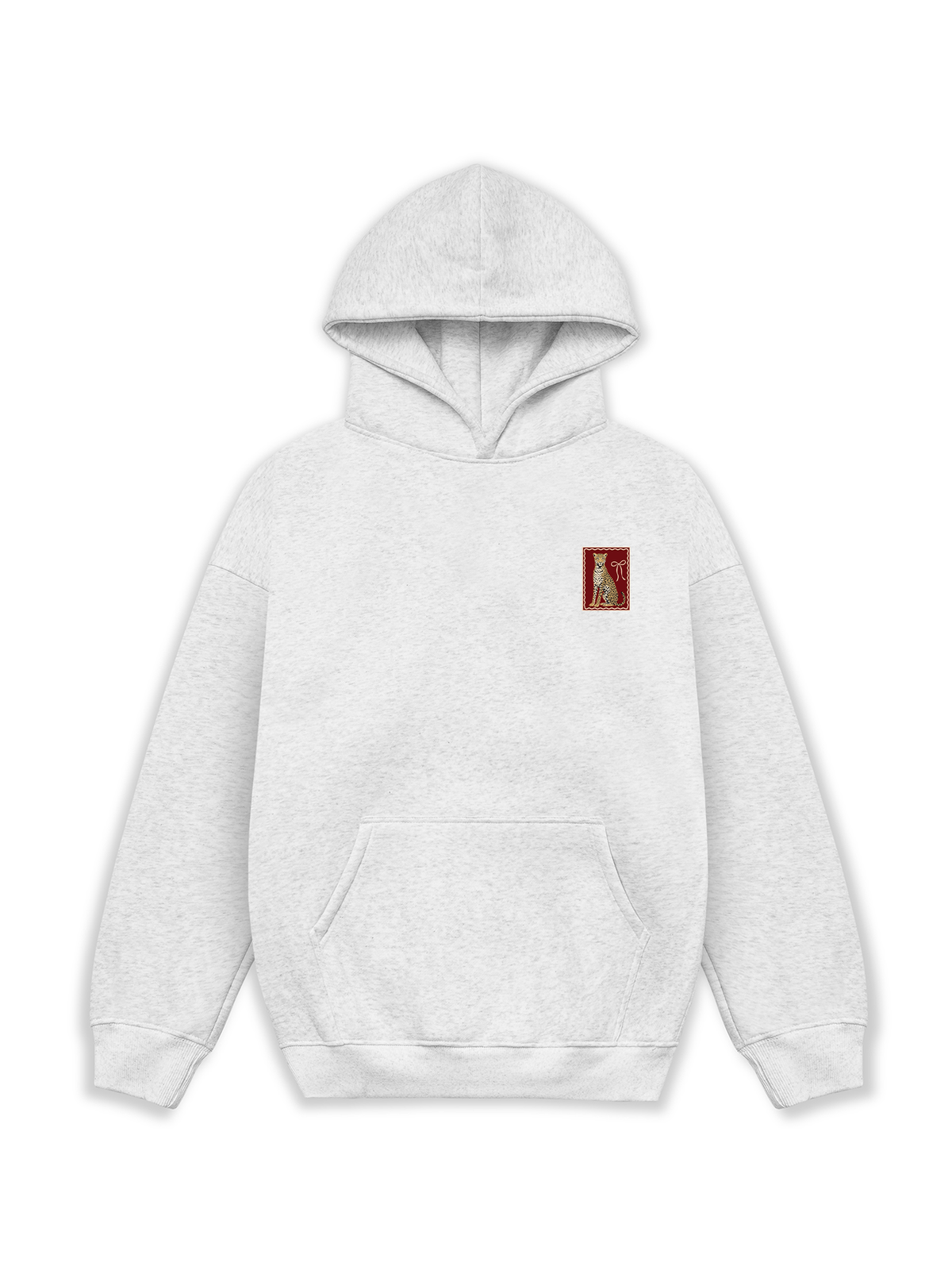 Áo Hoodie Nỉ Hai Da Sitting Leopard