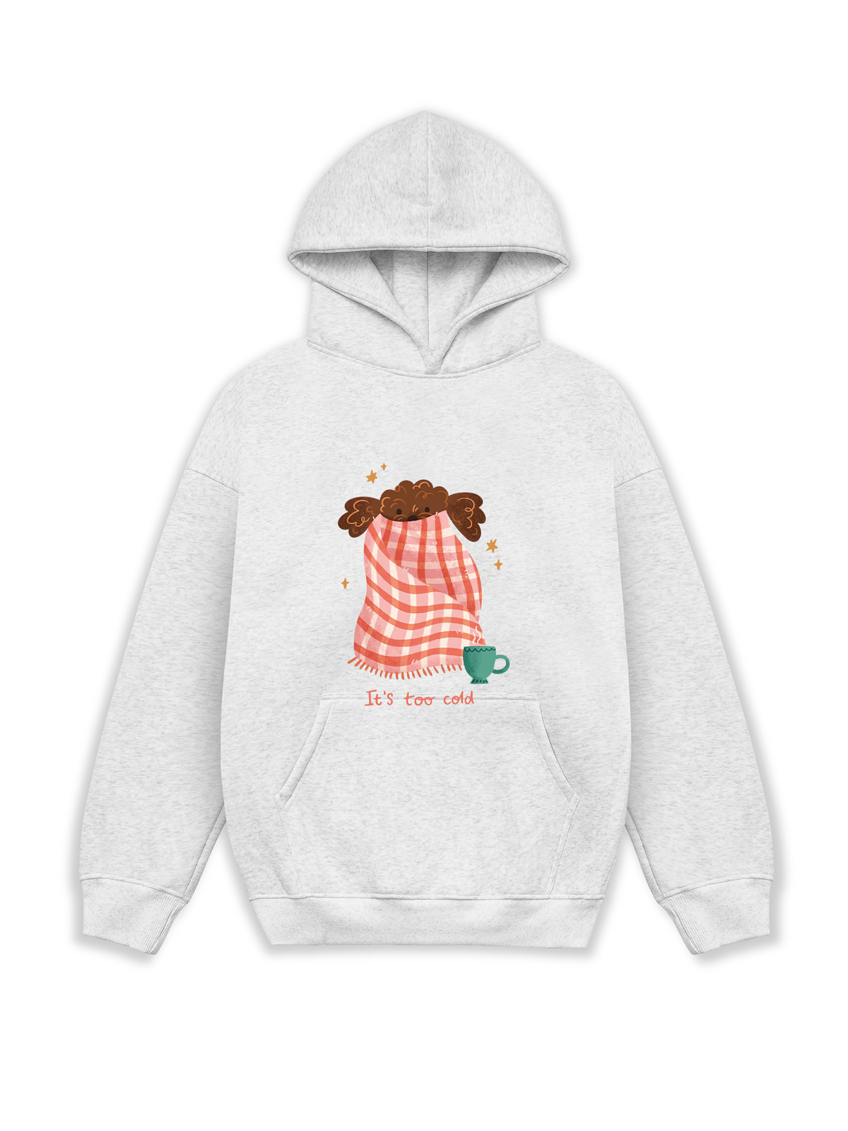 Áo Hoodie Nỉ Hai Da Its Too Cold
