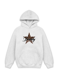 Áo Hoodie Nỉ Hai Da Beauty Leopard Star