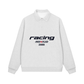 Áo Sweater Polo Nỉ Hai Da Racing Red Flag