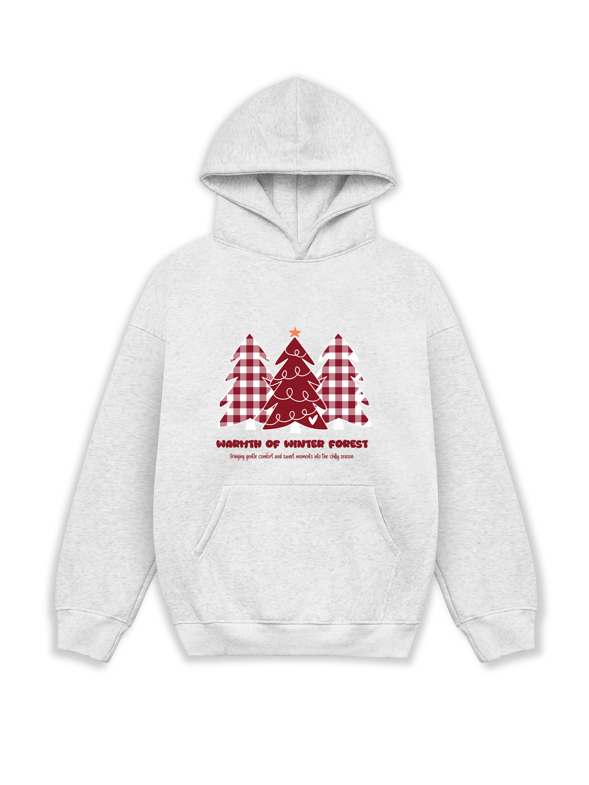 Áo Hoodie Nỉ Hai Da Warmth Of Winter Forest