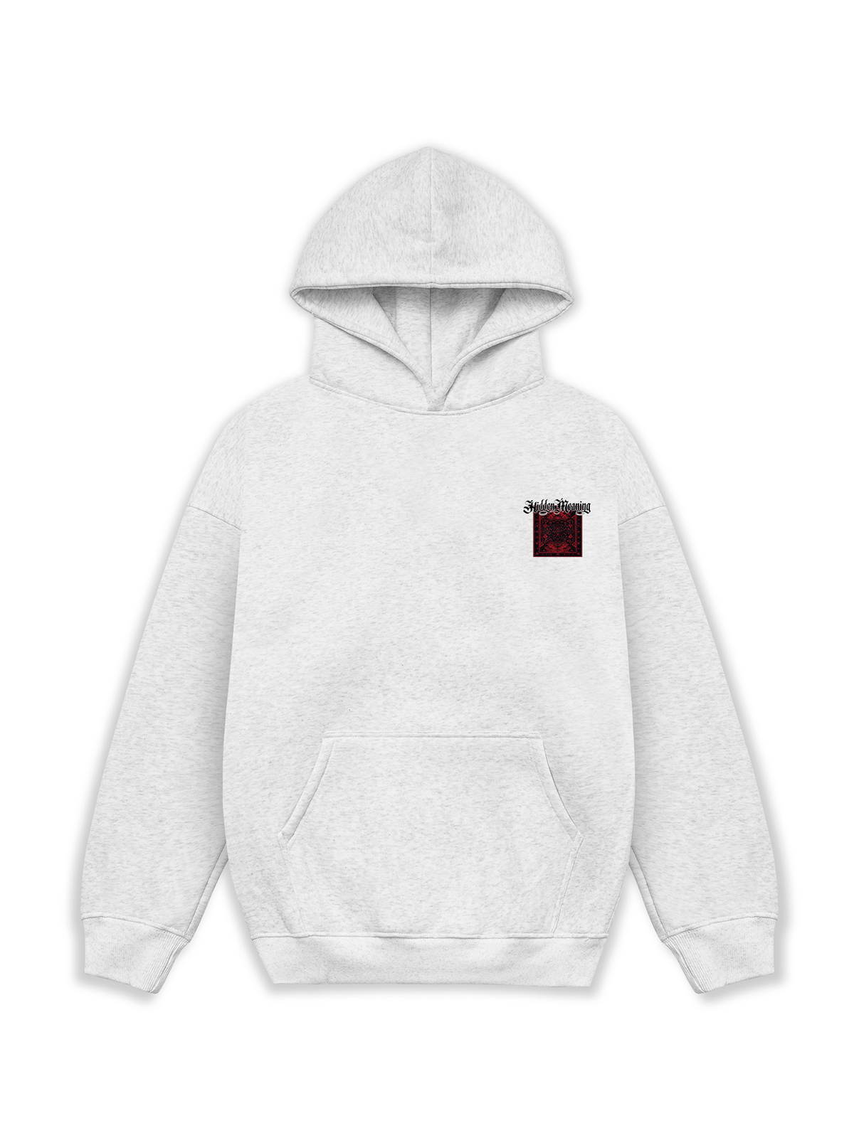 Áo Hoodie Nỉ Hai Da Hidden Meaning Red Rug