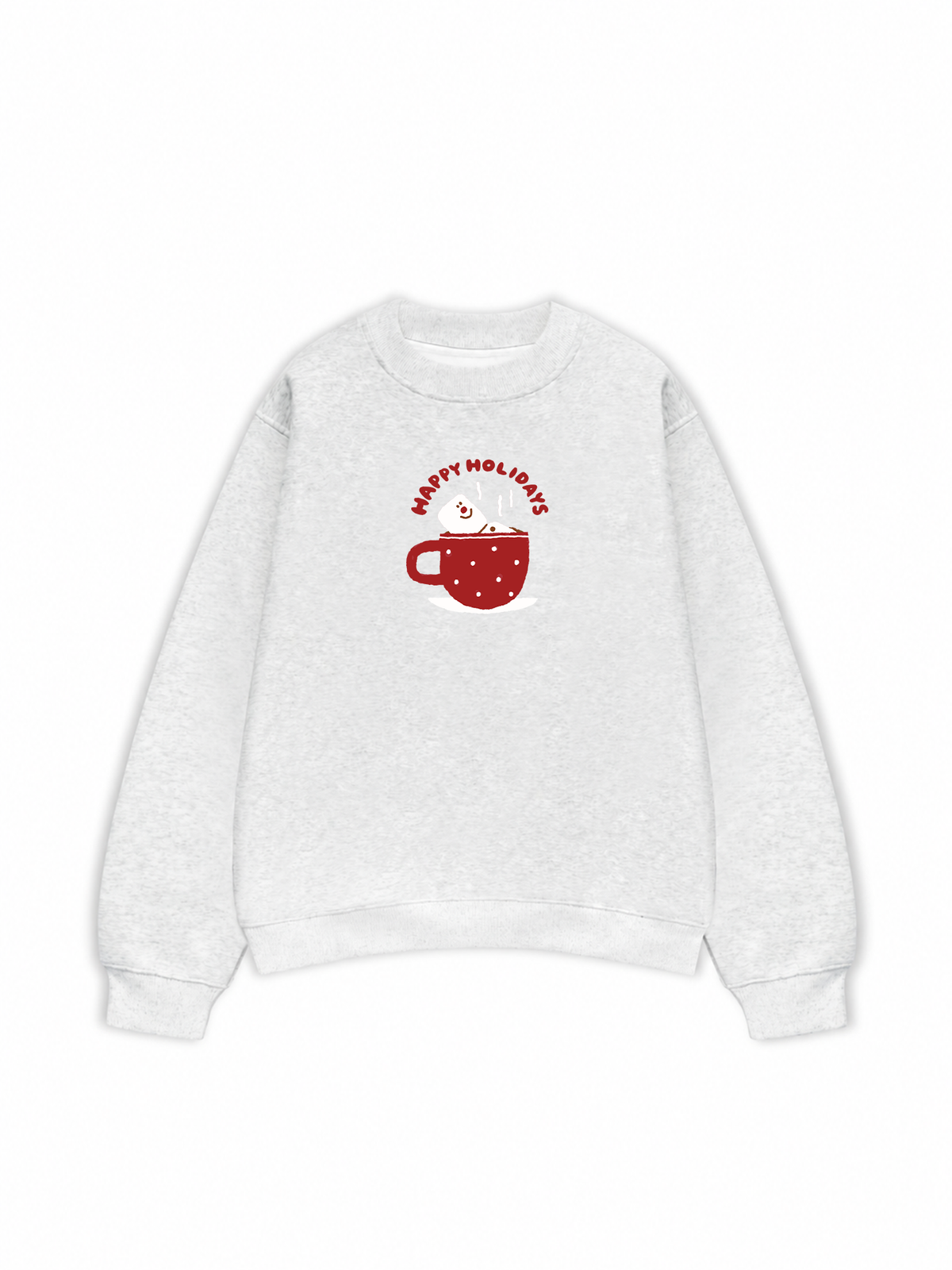 Áo Sweater Nỉ Hai Da Happy Holidays