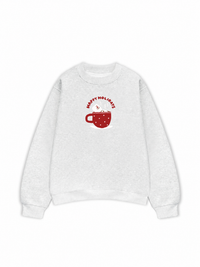 Áo Sweater Nỉ Hai Da Happy Holidays