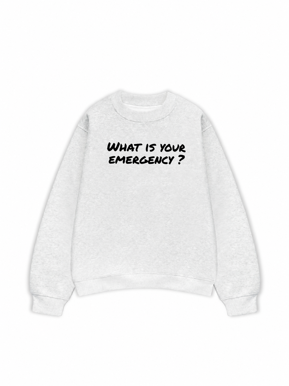 Áo Sweater Nỉ Hai Da Car What Is Your Emergency