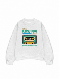 Áo Sweater Nỉ Hai Da Its An Old School