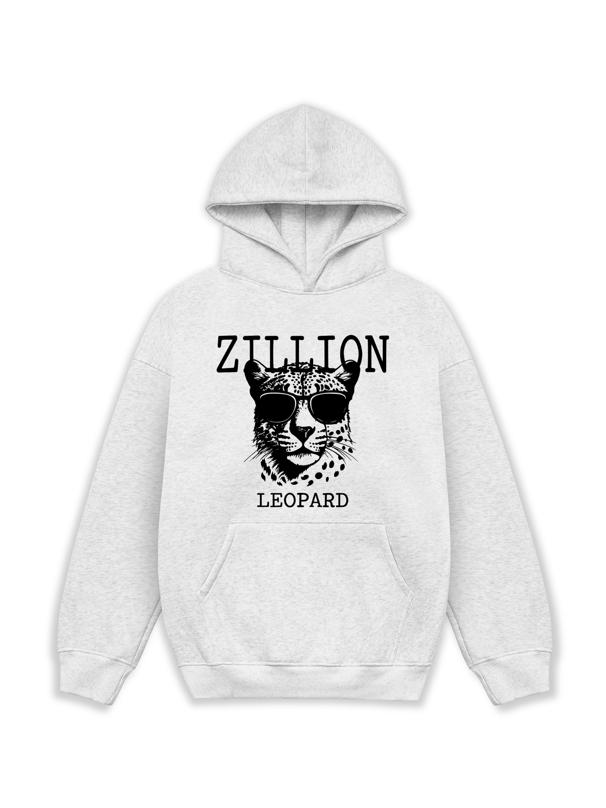 Áo Hoodie Nỉ Hai Da Zillion Leopard