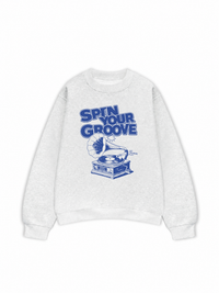 Áo Sweater Nỉ Hai Da Spend Your Groove