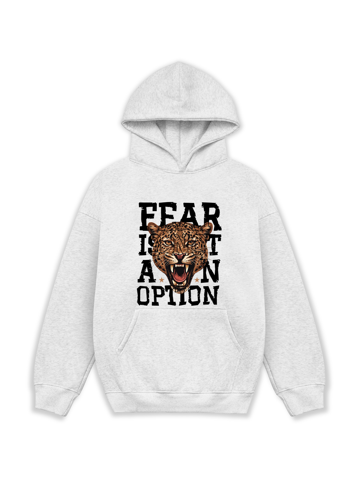 Áo Hoodie Nỉ Hai Da Fear Is Not An Option