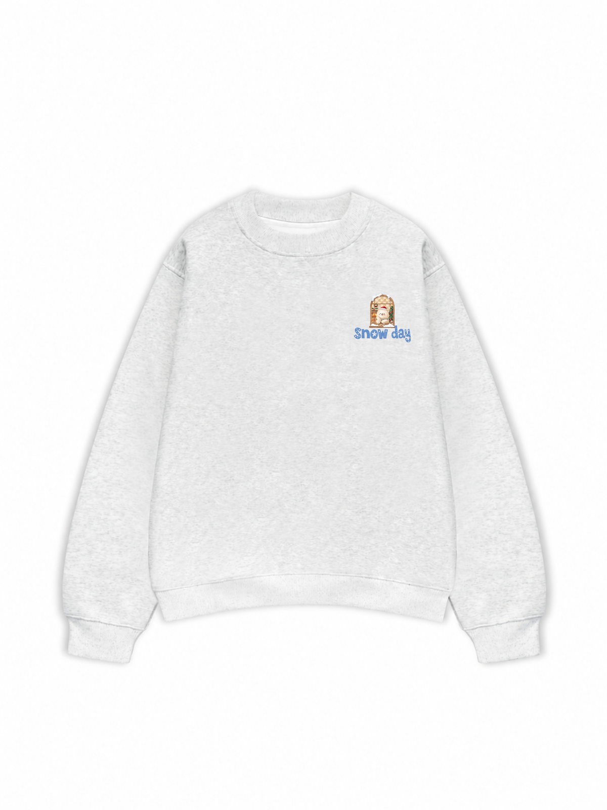 Áo Sweater Nỉ Hai Da Snow Day