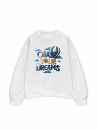 Áo Sweater Nỉ Hai Da Chase Your Dreams