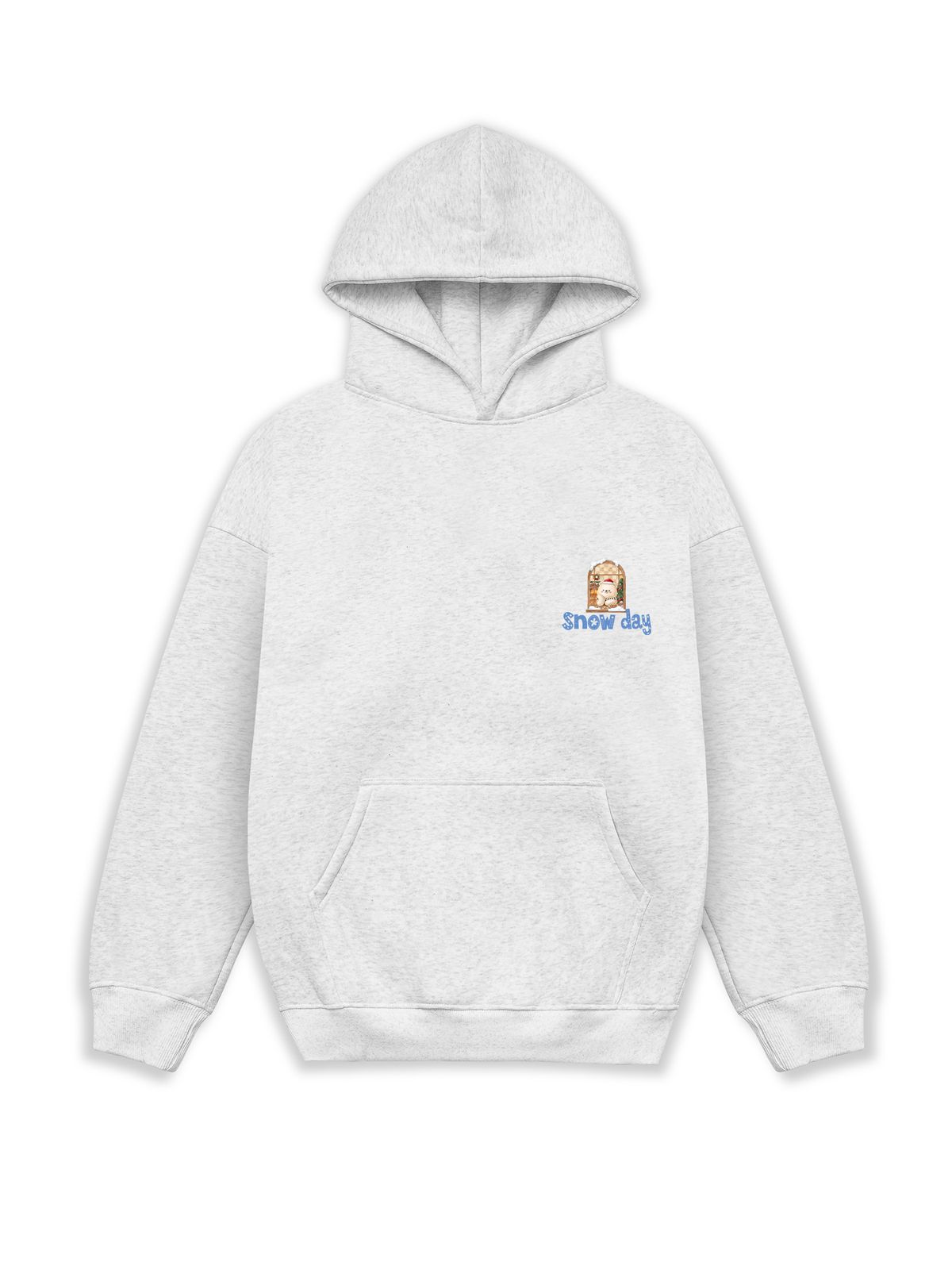 Áo Hoodie Nỉ Hai Da Snow Day